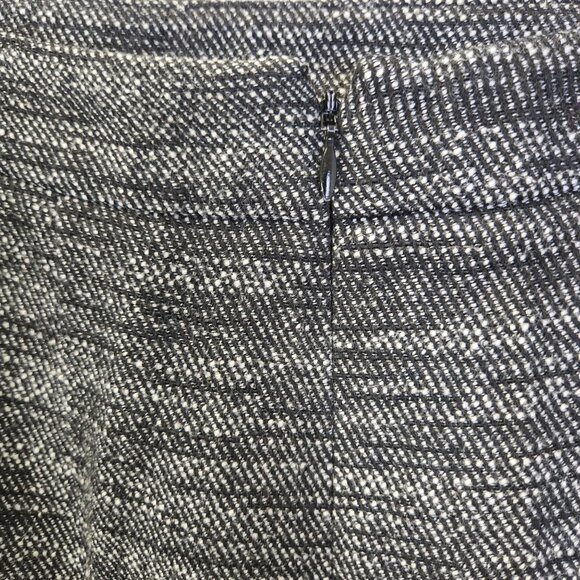 Loft Tweed Wrap Pencil Skirt with Fringe Trim Size 2 Petite - Picture 5 of 7
